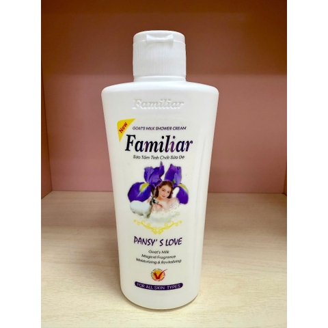 Sữa Tắm Dê FAMILIAR Trắng Da Mịn Màng 1 Lít
