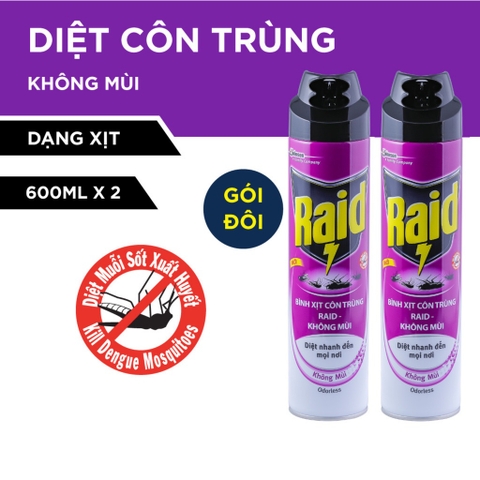 Bình Xịt Côn Trùng Raid