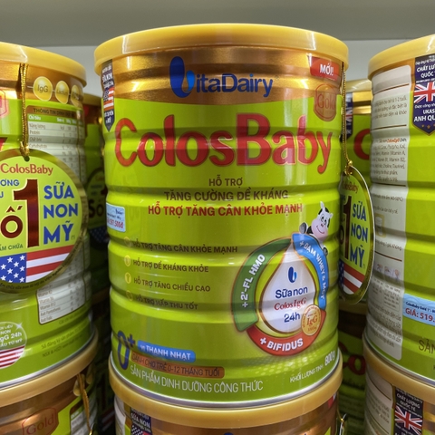 Colosbaby Gold 800g_Vị thanh nhạt (Mới)