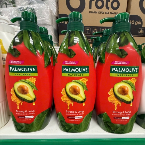Dầu Gội Kèm Dầu Xả 2 Trong 1 Palmolive 600ml
