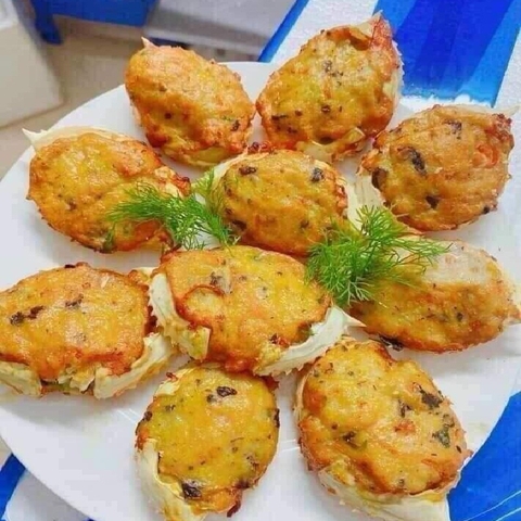 Chả ghẹ Farci ( 2 khay )