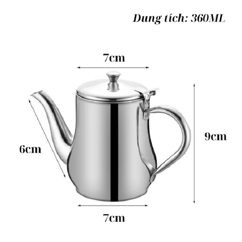 Bình trà inox, ấm trà cao cấp, ấm đun tiện dụng