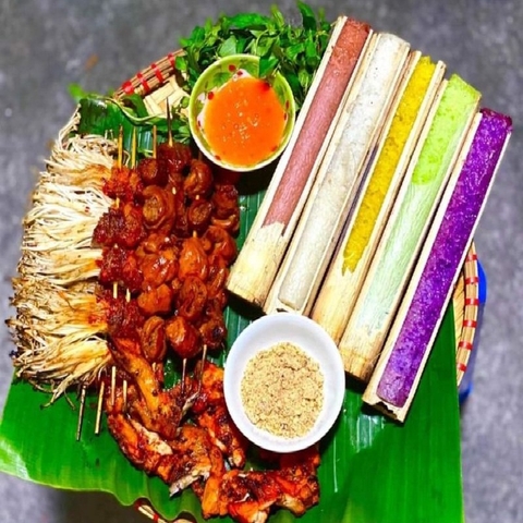 Cơm ống lam Tây Bắc