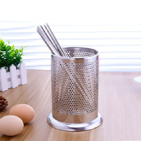 Ống đựng đũa muỗng Inox cao cấp không rỉ