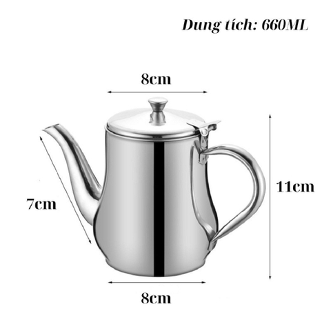 Bình trà inox, ấm trà cao cấp, ấm đun tiện dụng