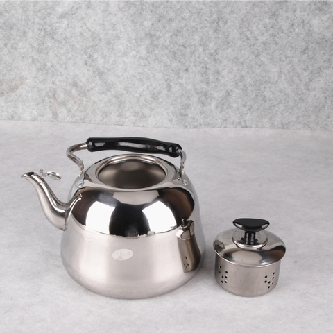 Ấm đun nước Inox cao cấp ( loại dày tốt ), đun được bếp từ size [ 1l, 1.5l, 2l, 3l, 5l, 6l ]