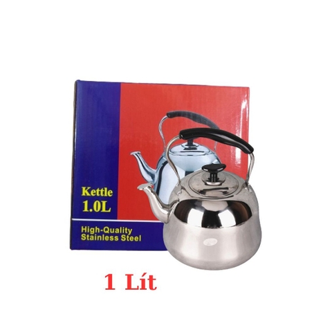 Ấm đun nước Inox cao cấp ( loại dày tốt ), đun được bếp từ size [ 1l, 1.5l, 2l, 3l, 5l, 6l ]