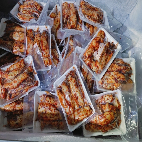 Ức cá dứa 1 nắng ướp