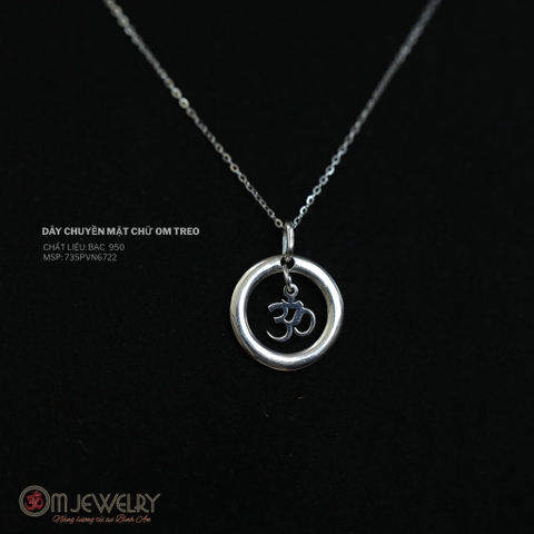 DÂY CHUYỀN CHỮ OM TREO - S999