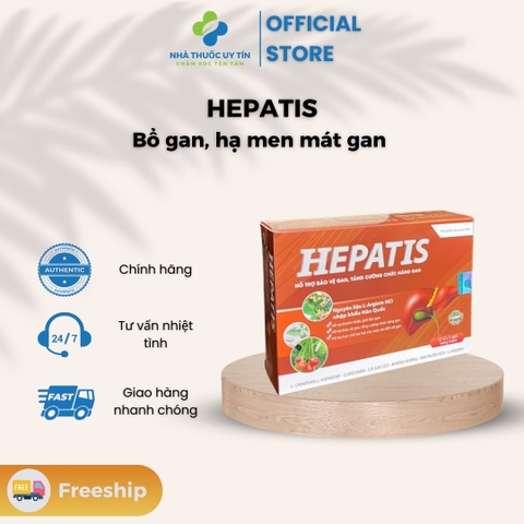 Bổ gan, hạn men mát gan – HEPATIS