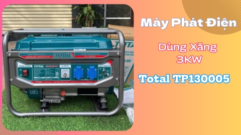 Tìm Hiểu Máy Phát Điện Dùng Xăng TOTAL 3KW TP130005