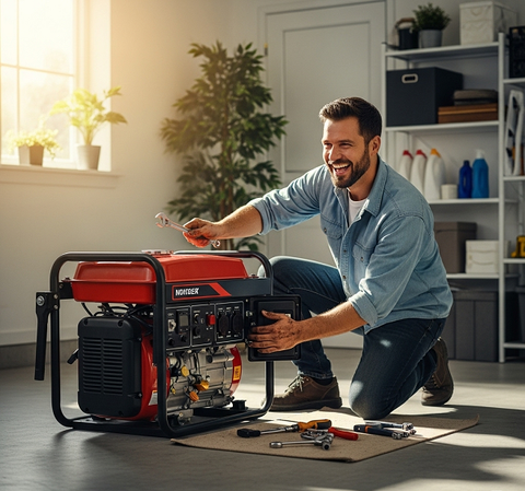 Hướng Dẫn Sửa Máy Phát Điện Ra Khói Đen Ngay Tại Nhà