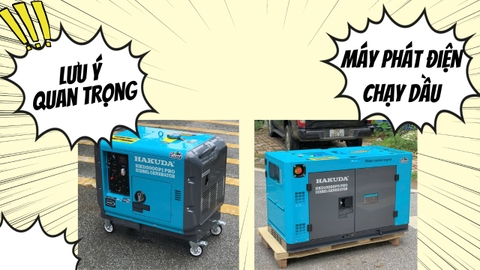 Lưu Ý Quan Trọng Khi Sử Dụng Máy Phát Điện Chạy Dầu An Toàn, Hiệu Quả