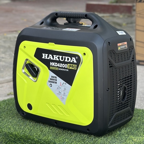 Máy Phát Điện Chạy Xăng Inverter 4.2KW Hakuda HKD4200IPRO Siêu Cách Âm