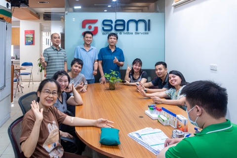 Khám sức khỏe doanh nghiệp: MedSun đồng hành cùng Công ty Sami