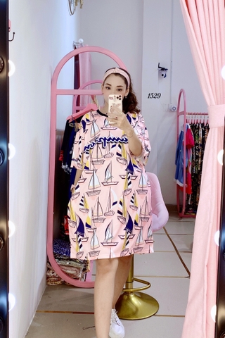 Đầm Suông Nữ Big Size XL - D1529
