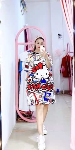 Đầm Suông Nữ Big Size XL - D2096