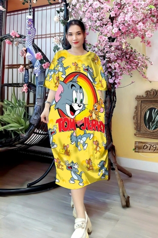 Đầm Suông Nữ Big Size 2XL - D2XL079