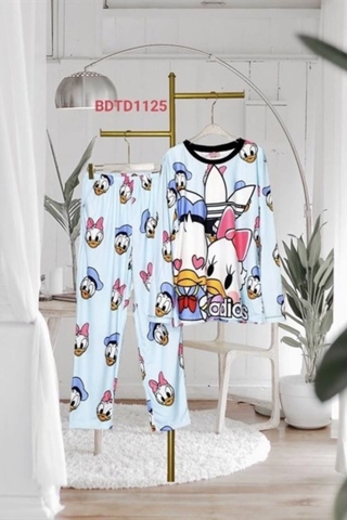 Bộ Quần Dài, Tay Dài Big Size - BDTDXL1125