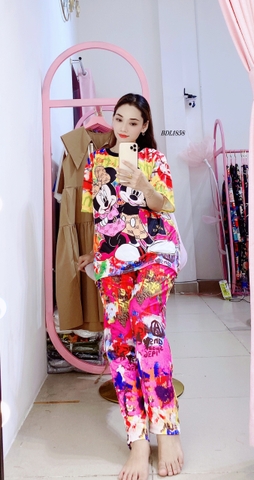 Bộ Quần Dài, Tay Ngắn XL - BDL1858