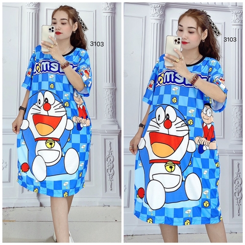 Đầm Suông Nữ Big Size XL - D3103