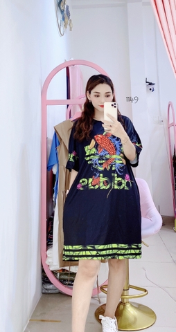 Đầm Suông Nữ Big Size XL - D1149