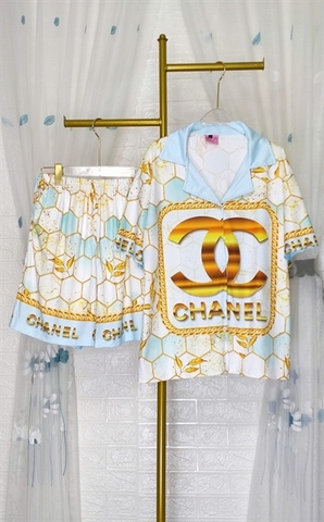 BỘ PIJAMA QUẦN ĐÙI, TAY NGẮN BIG SIZE - PIDUIXL1702