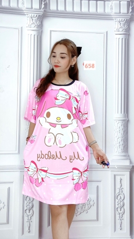 Đầm Suông Nữ Big Size XL - D658