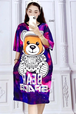 Đầm Suông Nữ Big Size XL - D2242