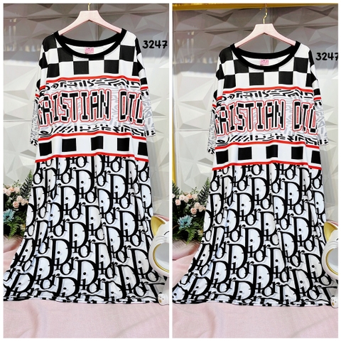 Đầm Suông Nữ Big Size 3XL - D3XL3247