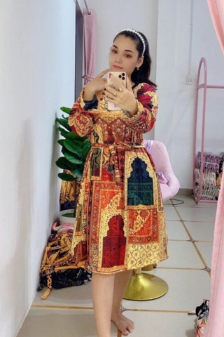 Đầm Chữ A Big Size - DCA14