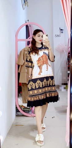 Đầm Bèo Nữ Big Size - DB586