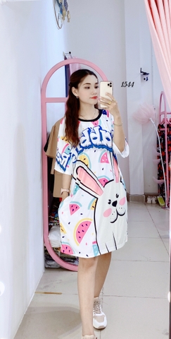 Đầm Suông Nữ Big Size XL - D1544