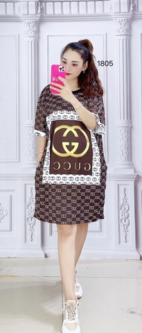 Đầm Suông Nữ Big Size XL - D1805