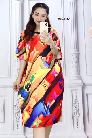 Đầm Suông Nữ Big Size XL - D2180
