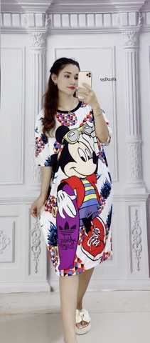 Đầm Suông Nữ Big Size XL - D2181