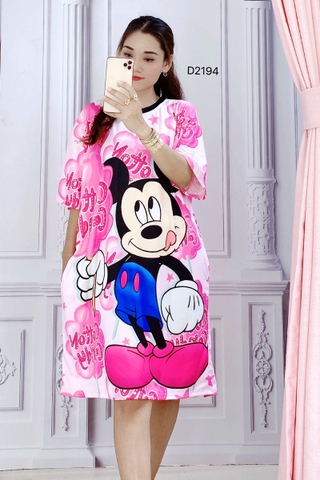 Đầm Suông Nữ Big Size XL - D2194