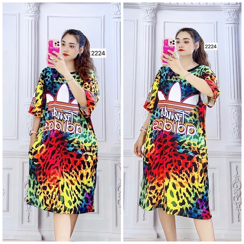 Đầm Suông Nữ Big Size XL - D2224