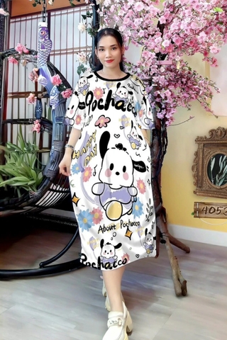 Đầm Suông Nữ Big Size XL - D4053