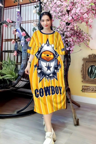 Đầm Suông Nữ Big Size XL - DD4522