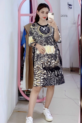 Đầm Suông Nữ Big Size XL - D2004