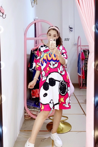 Đầm Suông Nữ Big Size XL - D951