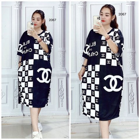 Đầm Suông Nữ Big Size 2XL - 65D2067