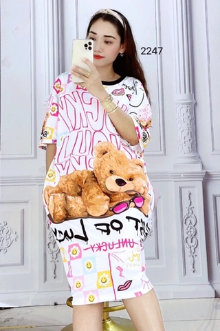Đầm Suông Nữ Big Size XL - D2247