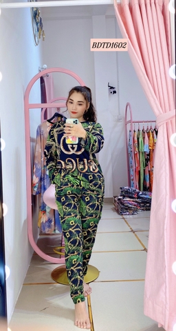 Bộ Quần Dài, Tay Dài Nữ - BDTD1602