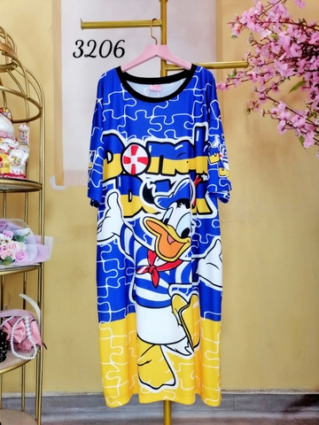Đầm Suông Nữ Big Size 3XL - D3XL3206