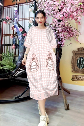 Đầm Suông Nữ Big Size XL - DD3299