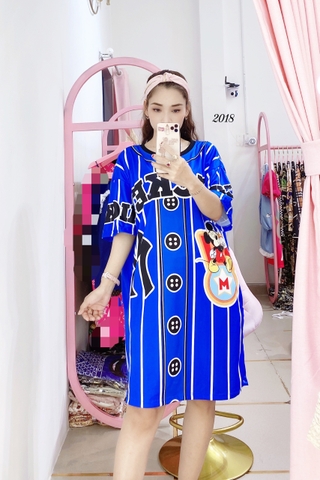 Đầm Suông Nữ Big Size XL - D2018