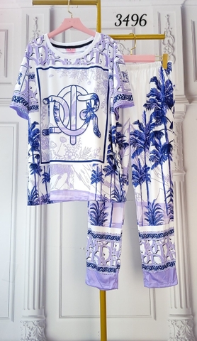 Bộ Quần Dài, Tay Ngắn XL - BDL3496