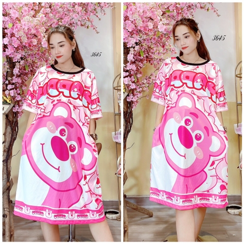 Đầm Suông Nữ Big Size 3XL - D3XL3645